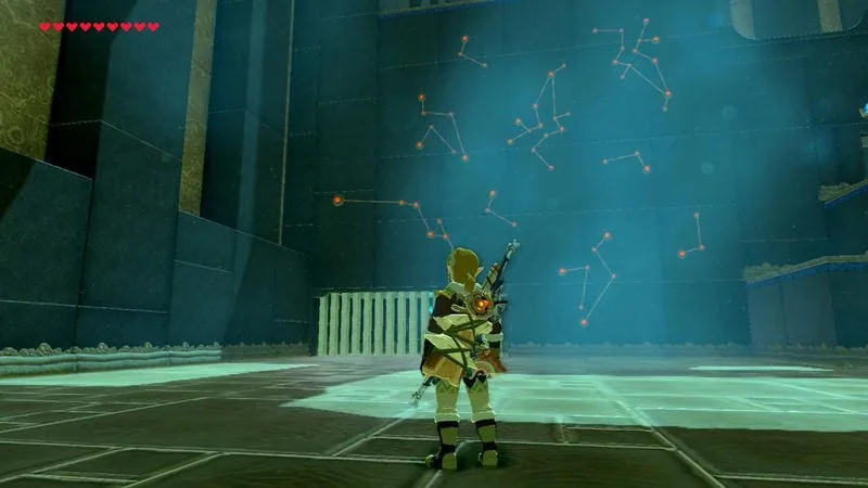 Breath of the Wild — shrine puzzle