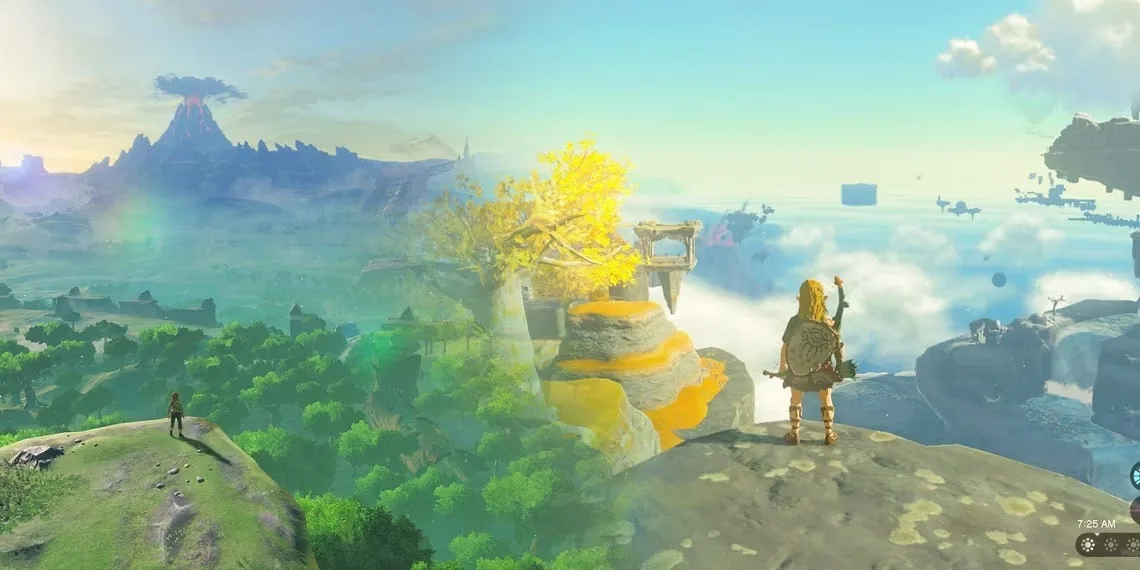 Breath of the Wild — shrine interior